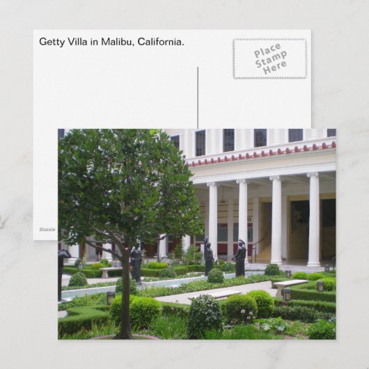 Malibu Postkarte (Vorne/Hinten)