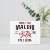Malibu Postkarte (Stehend Vorderseite)