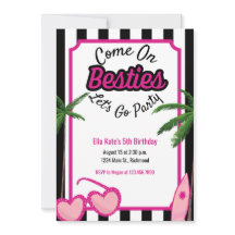 Malibu Puppe Geburtstag Schwarz-weißer Streifen tr