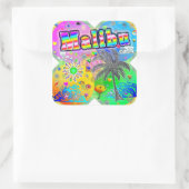 Malibu Quadro Seasons Aufkleber (Tasche)