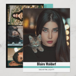 Malibu Ridge 4 | Modellieren von Comp Cards Einladung