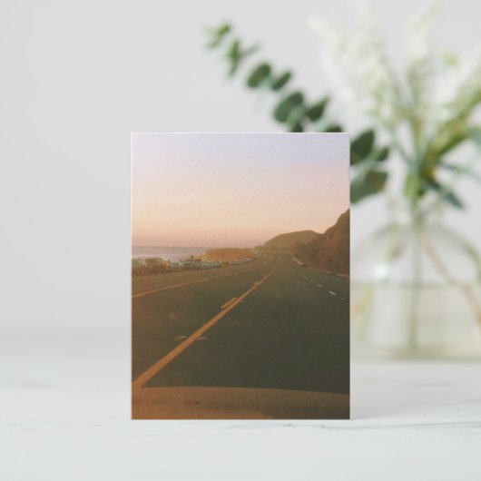 Malibu Roadtrip Feiertagspostkarte (Stehend Vorderseite)