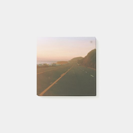Malibu Roadtrip Post-it Klebezettel (Vorderseite)