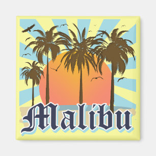 Malibu-Strand Kalifornien CA Magnet