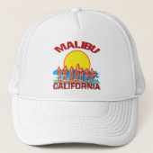 MALIBU-STRAND KALIFORNIEN TRUCKERKAPPE (Vorderseite)