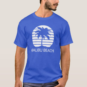 Malibu-Strand Retro T-Shirt