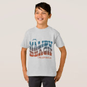 Malibu-Strand T-Shirt (Vorne ganz)