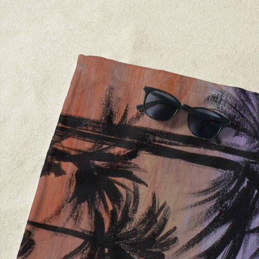 Malibu Strandtuch (Beispiel)