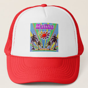 Malibu Summer Liebe Hat Truckerkappe