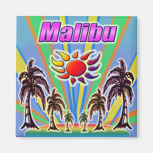 Malibu Summer Liebe Magnet