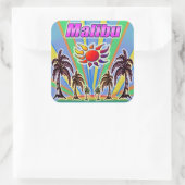 Malibu Summer Liebe Sticker (Tasche)