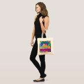 Malibu Sun & Palms Bag Tragetasche (Vorderseite (Model))