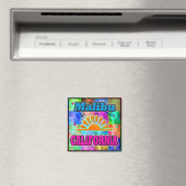 Malibu Sun & Palms Magnet (In Situ (Geschirrspüler))