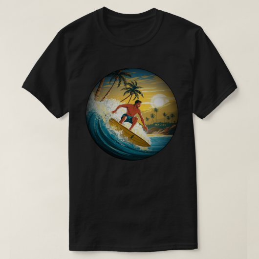 Malibu Surf T-Shirt (Design vorne)