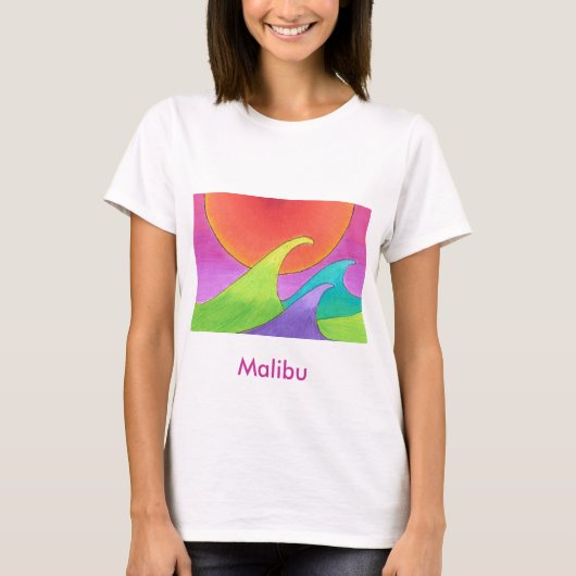 Malibu T-Shirt (Vorderseite)