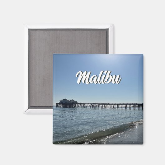 Malibu Tasche Magnet (Vorderseite/Rückseite)
