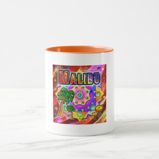 Malibu Tropical Friends Tasse (Zentrum)