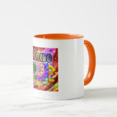 Malibu Tropical Friends Tasse (VorderseiteRechts)