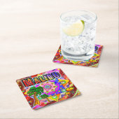Malibu Tropical Friends Untersetzer (Vor Ort)