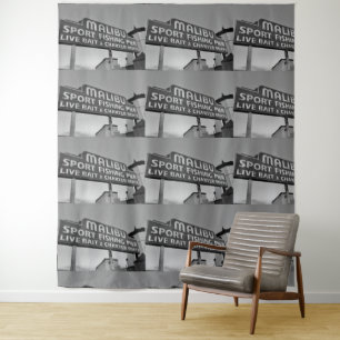 Malibu Uni Dorm Apartment Schlafzimmer Tapestes Wandteppich