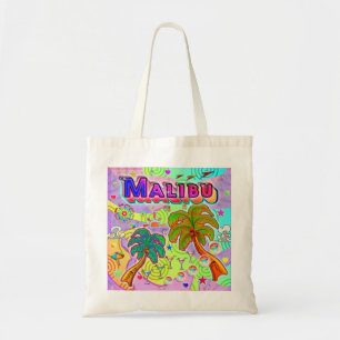 Malibu Urlaub Ziel Tote Tasche