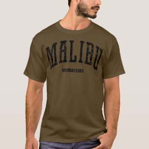 Malibu Vertretung der Vintagen Stadt T-Shirt