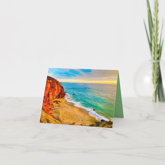 Malibu View Card  Karte (Vorderseite)