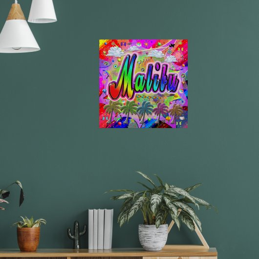 Malibu Vista Express Poster (Wohnzimmer 1)