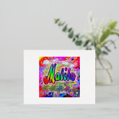 Malibu Vista Express Postkarte (Stehend vorne)