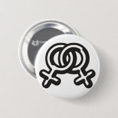 Malicia HomoWomen Button (Vorne & Hinten)