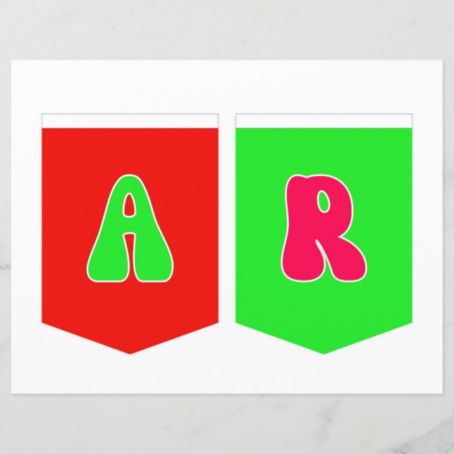 Maligayang Kaarawan Banner AR (Vorderseite)