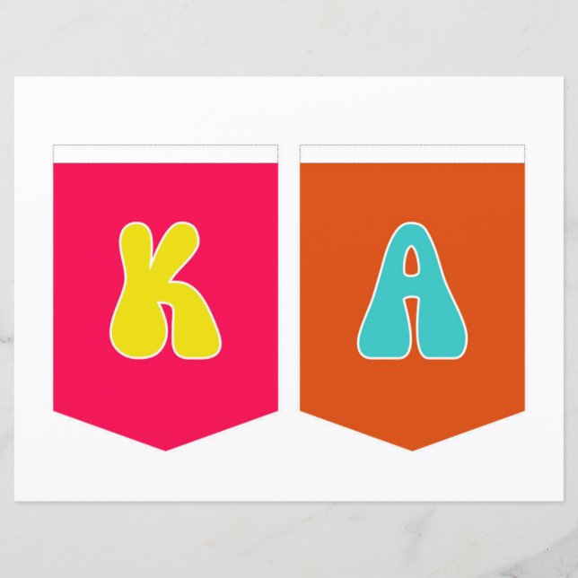 Maligayang Kaarawan Banner KA (Vorderseite)