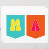 Maligayang Kaarawan MA Banner (Vorne/Hinten)