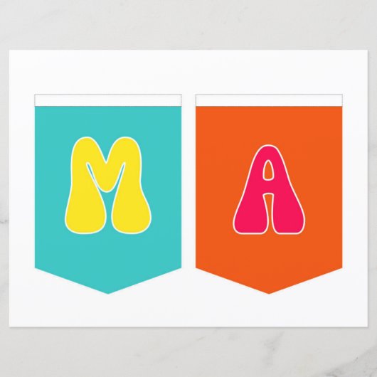 Maligayang Kaarawan MA Banner (Vorderseite)