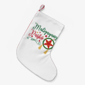 Maligayang Pasko Filipino Weihnachten Philippinen Kleiner Weihnachtsstrumpf (Vorderansicht (hängend))