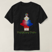Maligayang Pasko Filipino Weihnachtsfeier T-Shirt (Design vorne)