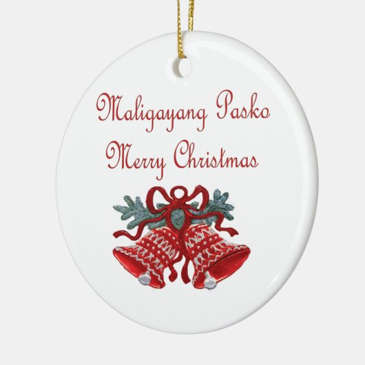 Maligayang Pasko Keramikornament (Links)