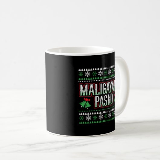 Maligayang Pasko Philipes Merry Kaffeetasse (VorderseiteRechts)