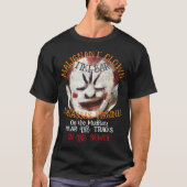 MALIGNANT CLOWN TIKI BAR MANASSAS VIRGINIA T-Shirt (Vorderseite)