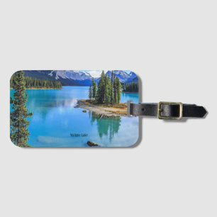 Maligne Lake, Alberta, Kanada Gepäckanhänger