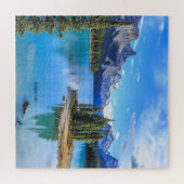Maligne Lake, Alberta, Kanada Puzzle (Horizontal)