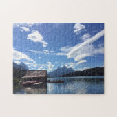 Maligne Lake Jasper Canada. Puzzle (Horizontal)