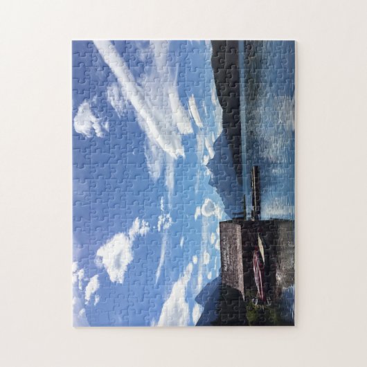 Maligne Lake Jasper Canada. Puzzle (Vertikal)