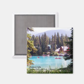 Maligne Lake/Jasper National Park, Kanada Magnet (Vorderseite/Rückseite)