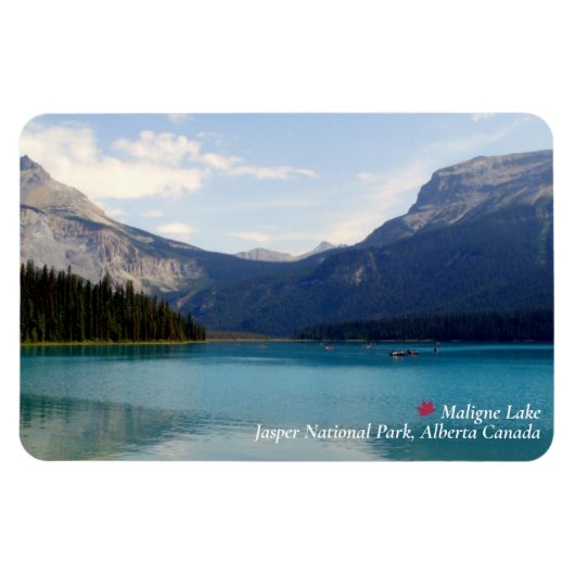 ©Maligne Lake /Jasper National Park, Kanada Magnet (Horizontal)