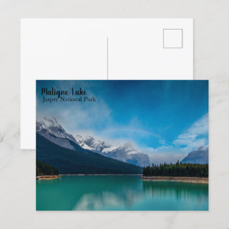 Maligne Lake Jasper Postcard Postkarte