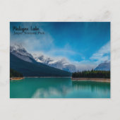 Maligne Lake Jasper Postcard Postkarte (Vorderseite)