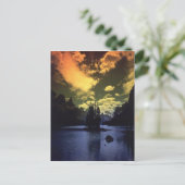 Maligne-Lake. Kanada. Postkarte (Stehend Vorderseite)