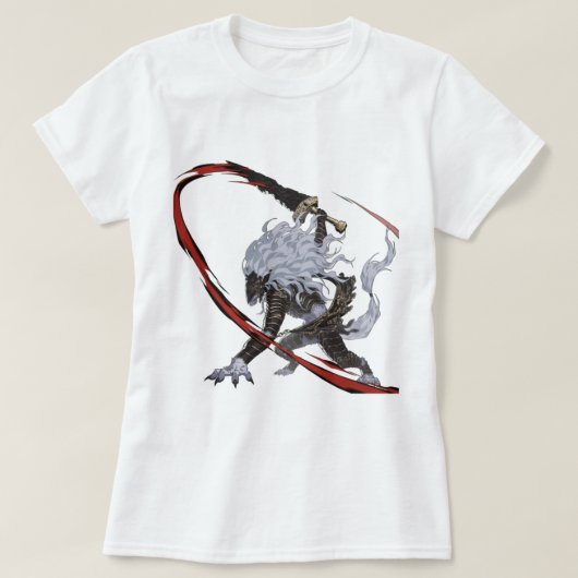 Maliketh, der Schwarze Blade Elden Ring T-Shirt (Design vorne)