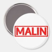 Malin Briefmarke Magnet (Vorderseite/Rückseite)